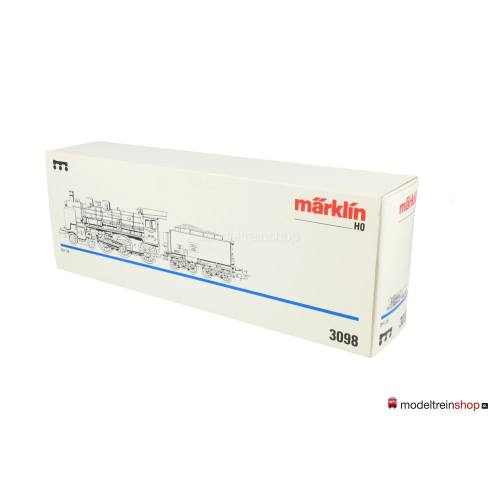 Marklin H0 3098 V4 Stoom Locomotief BR 38 met Tender v/d DB - MHI - Modeltreinshop