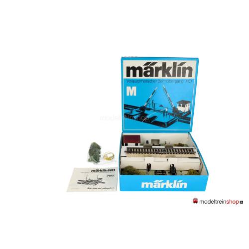 Marklin H0 7192 V06 Volautomatische overweg - Modeltreinshop