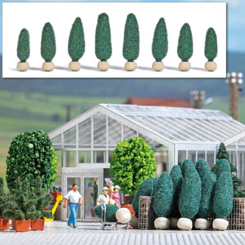 Busch H0 1275 Bomen met wortelkluiten - Modeltreinshop