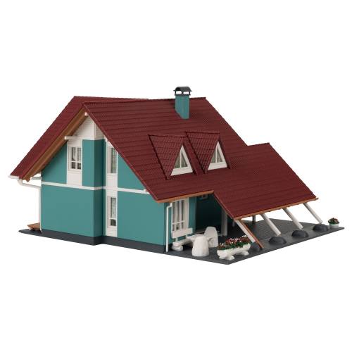 Faller HO 191815 Woonhuis met carport - Modeltreinshop