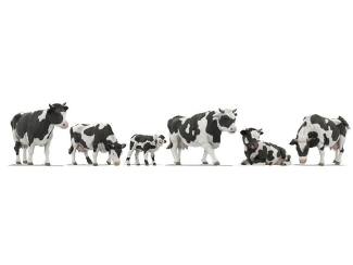 Noch Z 44540 Koeien zwart wit full-color 3D geprint - Modeltreinshop