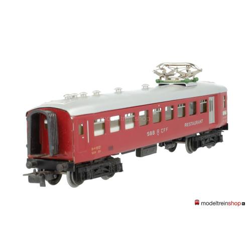 Marklin H0 4035 A1 Restaurantrijtuig met pantograaf van de SBB - Modeltreinshop