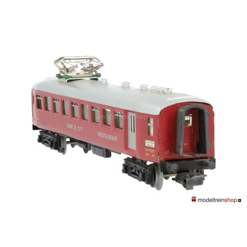 Marklin H0 4035 A1 Restaurantrijtuig met pantograaf van de SBB - Modeltreinshop