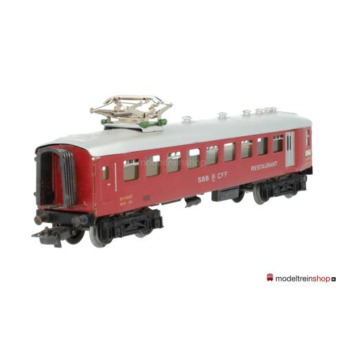 Marklin H0 4035 A1 Restaurantrijtuig met pantograaf van de SBB - Modeltreinshop