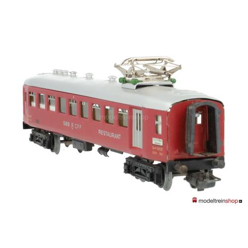 Marklin H0 4035 A1 Restaurantrijtuig met pantograaf van de SBB - Modeltreinshop