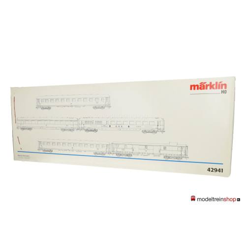 Marklin H0 42941 Vijf delige set Riviera Express" - Modeltreinshop