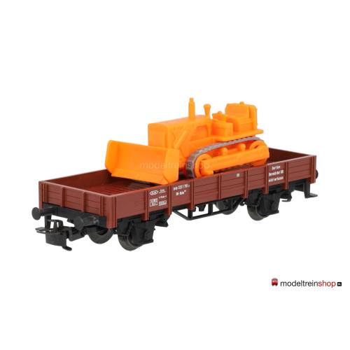 Marklin H0 4424 V16 Lageboordwagen met bulldozer - Modeltreinshop