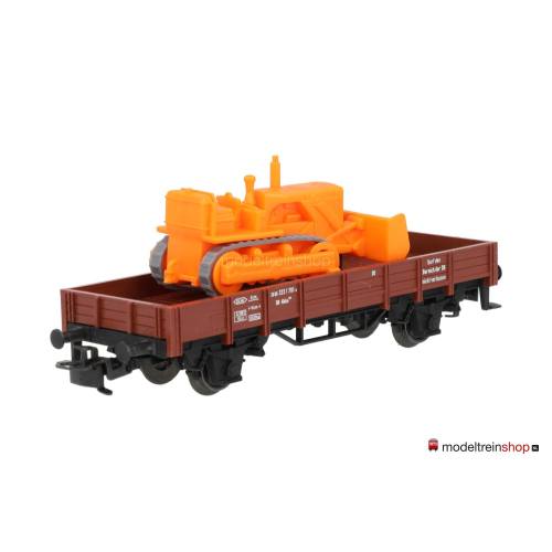 Marklin H0 4424 V16 Lageboordwagen met bulldozer - Modeltreinshop