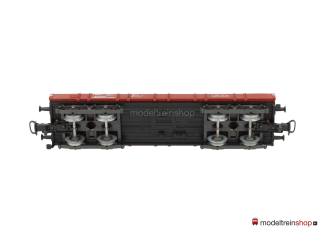 Marklin H0 4474 V01 Lageboordwagen met 2 bouwvoertuigen - Modeltreinshop