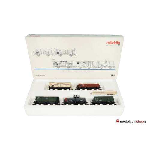 Marklin H0 4510 Wagen set "Württemberg" - Modeltreinshop