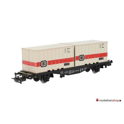 Marklin H0 4664 V2 Container wagen Typ Berlin / Lgjs 598 van de DB - Modeltreinshop