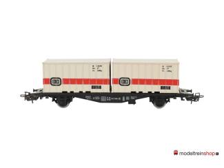 Marklin H0 4664 V2 Container wagen Typ Berlin / Lgjs 598 van de DB - Modeltreinshop