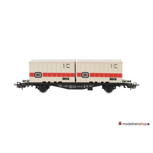 Marklin H0 4664 V2 Container wagen Typ Berlin / Lgjs 598 van de DB - Modeltreinshop