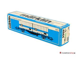 Marklin H0 4664 V2 Container wagen Typ Berlin / Lgjs 598 van de DB - Modeltreinshop