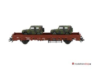 Marklin H0 46954 4MFOR spoorvervoer met 2 terreinwagens "Wolf" - Modeltreinshop
