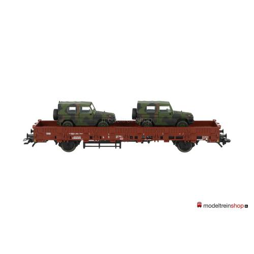 Marklin H0 46954 4MFOR spoorvervoer met 2 terreinwagens "Wolf" - Modeltreinshop
