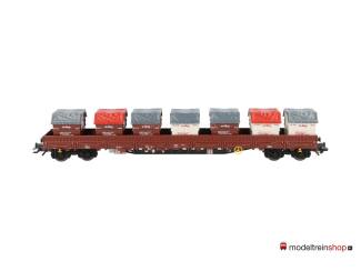 Marklin H0 47086 Rens lageboordwagen met opklapbare rongen en “Awilog” afstortbakken - Modeltreinshop