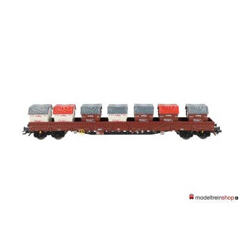 Marklin H0 47086 Rens lageboordwagen met opklapbare rongen en “Awilog” afstortbakken - Modeltreinshop