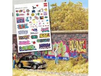 Busch H0 N 6035 Graffiti - Modeltreinshop