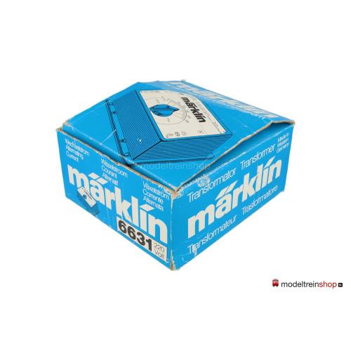 Marklin 6631 V01 Transformator 16volt – 30Va - Modeltreinshop