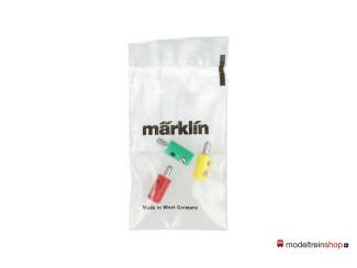 Marklin H0 713- Pluggen 3 stuks (geel - groen en rood) voor Wissel - Modeltreinshop