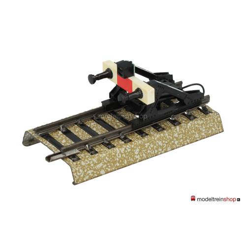Marklin M Rail H0 7191 V2 Stootblok met verlichte afsluitlantaarn - Modeltreinshop