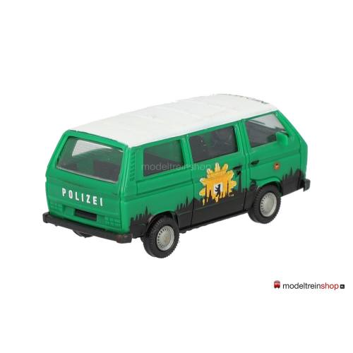 Herpa H0 042079 VW Volkswagen T3 Bus Bully Polizei Berlin Infomobil - Modeltreinshop