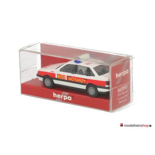 Herpa H0 042093 VW Passat Limousine Notarzt - Modeltreinshop