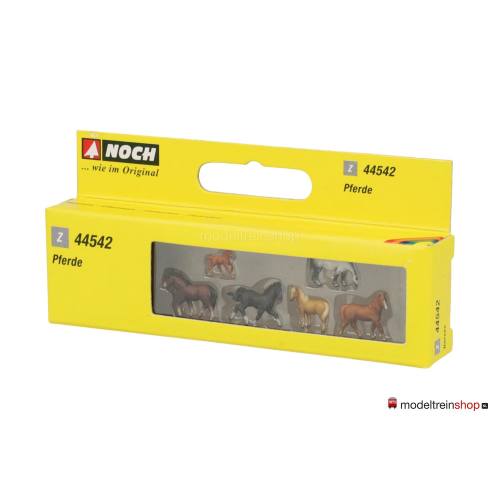 Noch Z 44542 Paarden full-color 3D geprint - Modeltreinshop