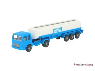 Wiking H0 14347 Mercedes-​​Benz O 305 Dubble bus Sparkasse - Modeltreinshop - Modeltreinshop