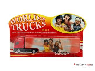 H0 Vrachtwagen - Coca Cola Music makes your summer T-00330 - Modeltreinshop