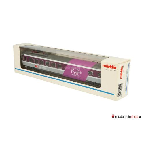 Marklin H0 4125 A2 Reizigers Rijtuig Einheitstyp IV WR SBB - Modeltreinshop