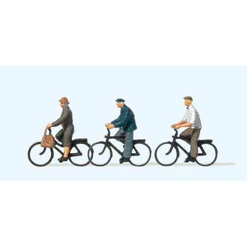 Preiser H0 10333 Op de Fiets - Modeltreinshop