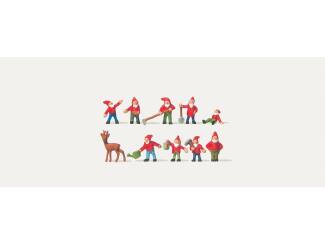 Merten H0 0212303 8 Tuinkabouters en Hert - Modeltreinshop