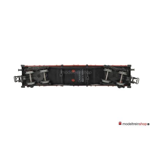 Marklin H0 4514 V05 Lageboordwagen 00t / Rklmm-tu beladen met houtstammen - Modeltreinshop