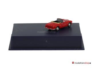 MicroNs N 160030 Karmann Ghia Cabriolet rood - Modeltreinshop