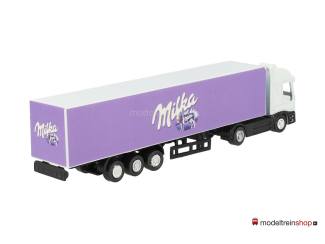 H0 Vrachtwagen - Milka - Modeltreinshop