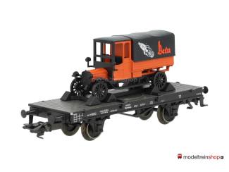 Marklin H0 46841 platte wagen X van de DRG met oldtimer Beru - Modeltreinshop