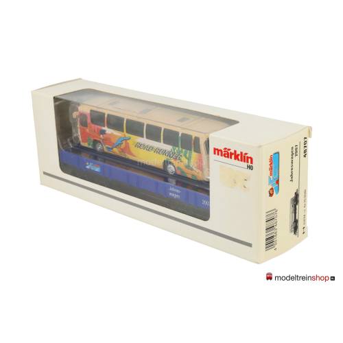 Marklin H0 48707 Lageboordwagen beladen met bus Road Runner - Looney Tunes - Modeltreinshop