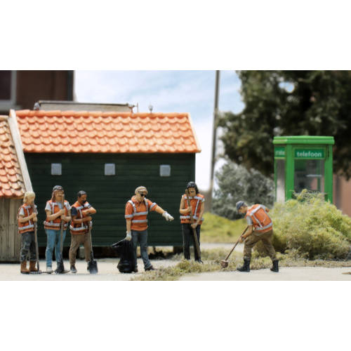 Artitec H0 5870090 Plantsoendienst in actie (6x) - Modeltreinshop