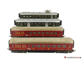 Marklin H0 restauratiewagen Personen wagen set 436 - Modeltreinshop