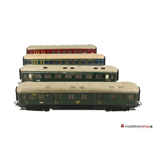Marklin H0 Restauratiewagen - Personen wagen set 437 - Modeltreinshop