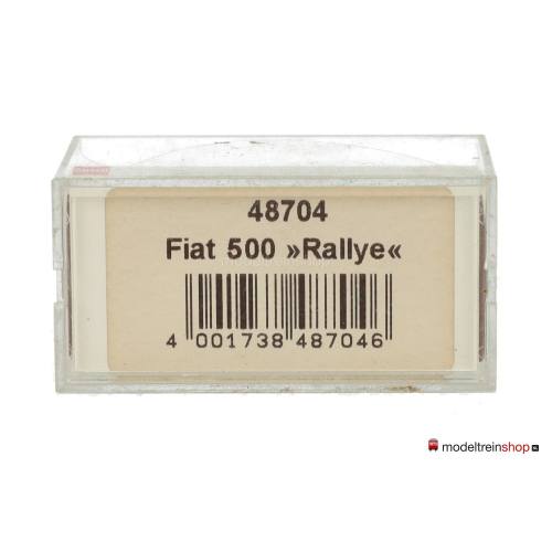 Busch H0 48704 Fiat 500 "Rallye" - Modeltreinshop