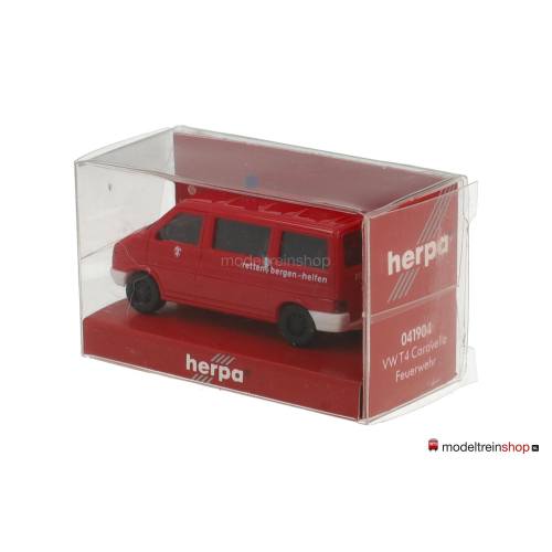 Herpa H0 041904 Volkswagen T4 Cravelle Feuerwehr - Modeltreinshop