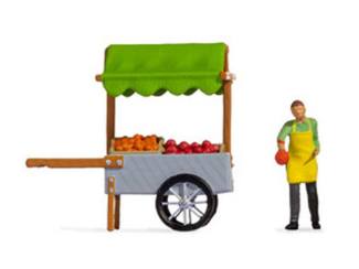 Noch H0 16501 Tiny-Scenes - Man en Fruitstal - Modeltreinshop