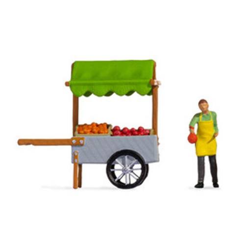Noch H0 16501 Tiny-Scenes - Man en Fruitstal - Modeltreinshop