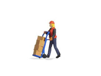 Noch H0 16527 Tiny-Scenes - Magazijnwerk - Modeltreinshop