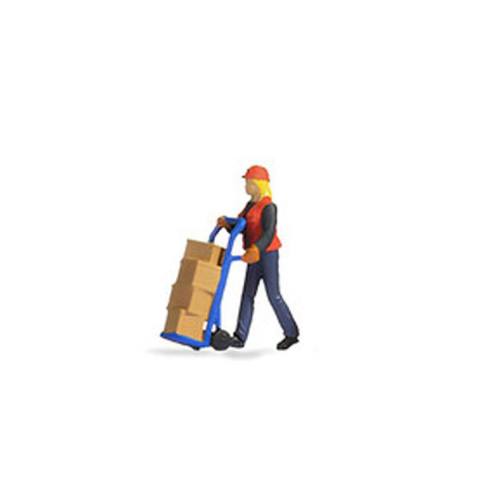 Noch H0 16527 Tiny-Scenes - Magazijnwerk - Modeltreinshop