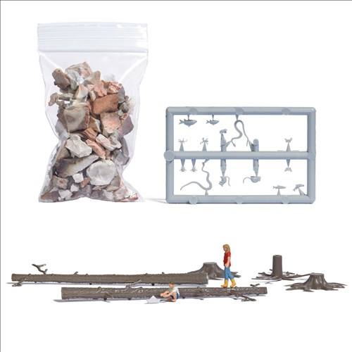 Busch H0 79819 Spelen bij de bosbeek - Modeltreinshop