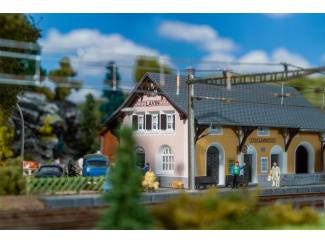 Faller N 212128 Treinstation Lavin - Modeltreinshop